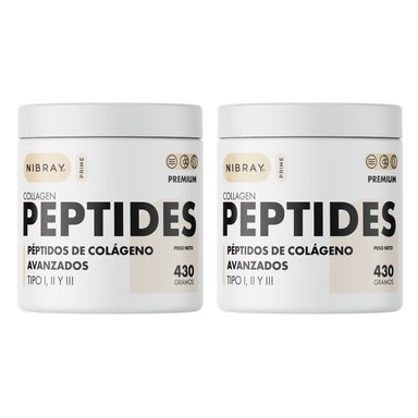 COLLAGEN PEPTIDES UNFLAVORED NIBRAY 43 SERVINGS 2 POTES - 1