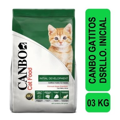 CANBO GATOS CACHORROS DESARROLLO INICIAL / INITIAL DEVELOPMENT 3 KG