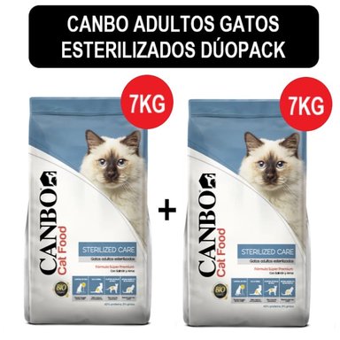 CANBO PREMIUM GATOS CUIDADO PARA ESTERILIZADOS / STERILIZED CARE DÚOPACK 7 KG