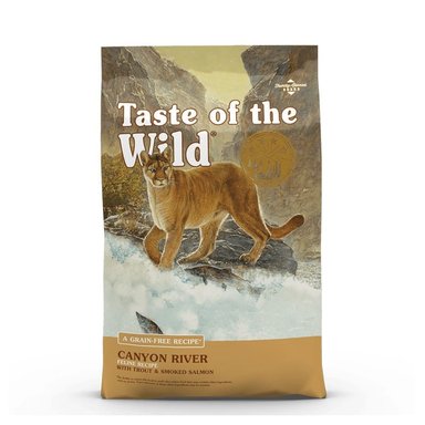 TASTE OF THE WILD CAT CANYON RIVER FELINE TRUCHA Y SALMÓN 2 KG