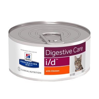 HILL'S PD FELINE I/D SALUD DIGESTIVA LATA CON POLLO 156 GR