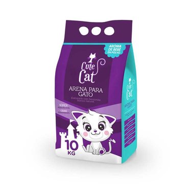 ARENA SANITARIA GATO CUTE CAT BOLSA 10 KG