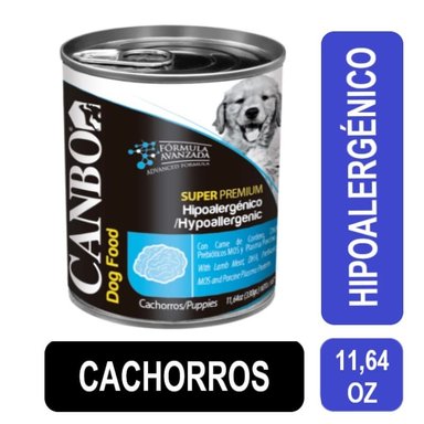 CANBO PATÉ LATA CACHORROS HIPOALERGÉNICO 11,64 OZ