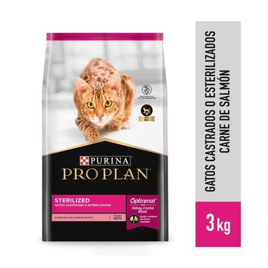 PRO PLAN GATOS ADULTOS STERILIZED ESTERILIZADOS 3 KG