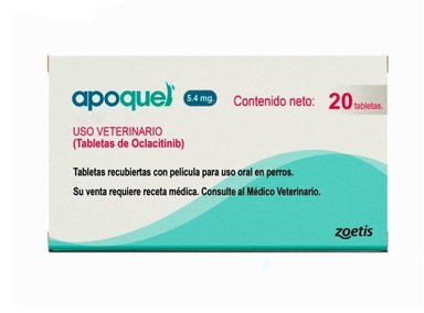 TRATAMIENTO PERROS ZOETIS ADULTO RAZA MEDIANA 20 TAB APOQUEL 5.4 MG DE LA DERMATITIS ALÉRGICA