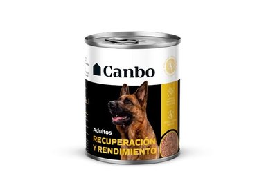 CANBO PATÉ LATA ADULTOS RECUPERACIÓN Y RENDIMIENTO 330 GR