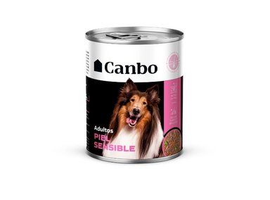 CANBO PATÉ LATA ADULTOS PIEL SENSIBLE 330 GR