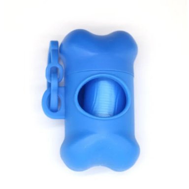 DISPENSADOR BOLSA SANITARIA PERRO COLOR AZUL