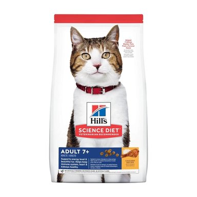 COMIDA SECA GATOS SENIOR HILLS RAZA MEDIANA SABOR POLLO SD FELINE ADULT 7 CHICKEN