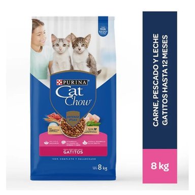 CAT CHOW GATITOS 8 KG