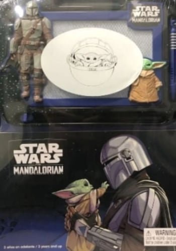 PIZARRA MAGICA  STAR WARS MANDALORIAN