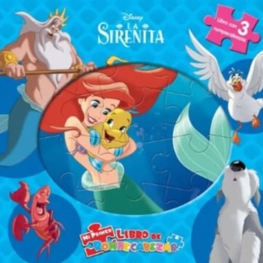 MI PRIMER LIBRO DE ROMPECABEZAS  LA SIRENITA