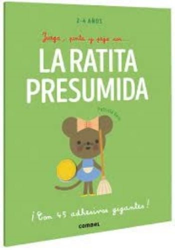 JUEGA PINTA Y PEGA CON… LA RATITA PRESUMIDA