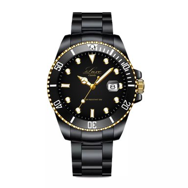 RELOJ DELUXE CLASSIC MUJER ANÁLOGO DLX-L1-BBG LADY NEGRO