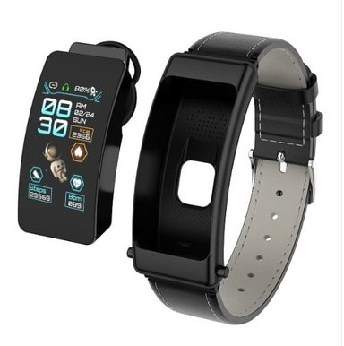 SMART WATCH DELUXE TEC K7 NEGRO  CON AUDÍFONO INTEGRADO