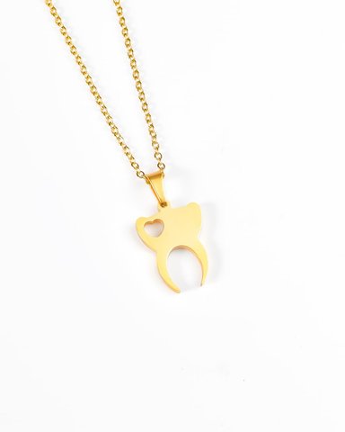 COLLAR CLEO JOYAS & ACCESORIOS DENTISTA ACERO