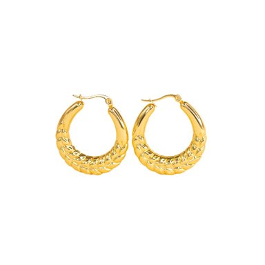 ARETE CLEO JOYAS & ACCESORIOS ARGOLLA FIO DORADO