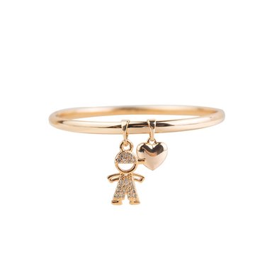 PULSERA DE NIÑO ROSE ACERO