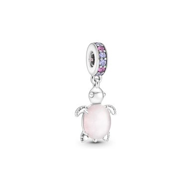 DIJE CHARM TORTUGA ROSE