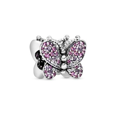 DIJE CHARM MARIPOSA PLATA