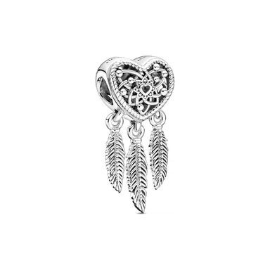 DIJE CHARM ATRAPASUEÑOS PLATA - 1