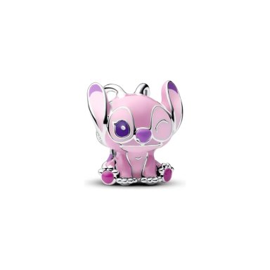 DIJE CHARM STICH LILA PLATA