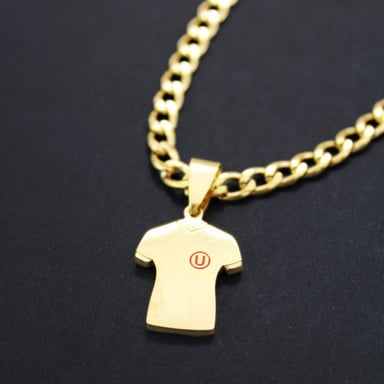 COLLAR UNIVERSITARIO CAMISETA DORADO - 2