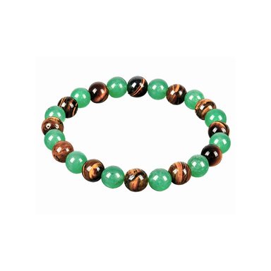 PULSERA ATRACCIÓN DE ABUNDANCIA DE PIEDRAS NATURALES - 1