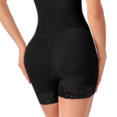 FAJA COLOMBIANA MUJER ANN-CHERY NEGRO TITI-STRAPLESS REDUCTORA Y MOLDEADORA - 4
