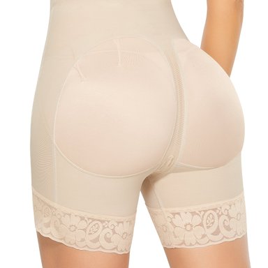 FAJA COLOMBIANA MUJER ANN-CHERY BEIGE TITI 1041 REDUCTORA Y MOLDEADORA - 4