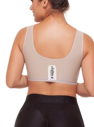 SOSTÉN PUSH UP MUJER FAJAS FAJITEX BEIGE 22140 022140 BRASIER DE CONTROL TIPO TOP - 4
