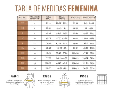 FAJA MUJER FAJAS FAJITEX BEIGE 22770 CACHETERA BROCHE CENTRO - 6
