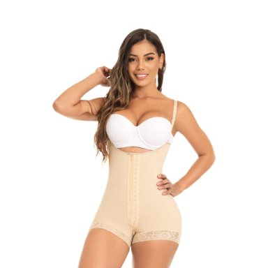 FAJA COLOMBIANA MUJER M&D F0047M&D EXTRACORTA MOLDEADORA STRAPLESS - 1