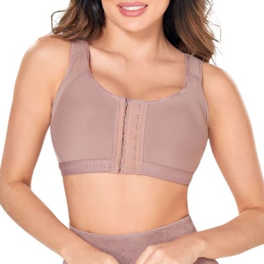 SOSTÉN MUJER ANN-CHERY CORAL 5130 BRASIER CORTO POSTOPERATORIO COMFORT - 6