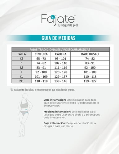 FAJA MUJER FAJATE CHOCOLATE CLARO 11227 PANTY CON ULTRA REALCE DE GLÚTEOS Y REFUERZO ABDOMINAL - 6