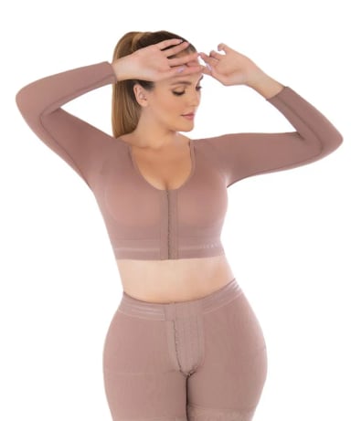 SOSTÉN MUJER FAJATE CHOCOLATE CLARO 11377 BRASIER FIT 360 POSTQUIRÚRGICO - 1