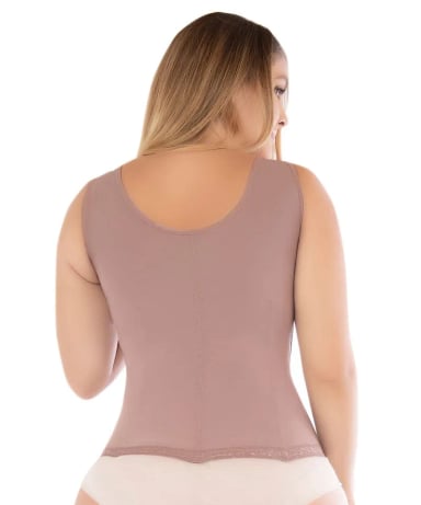 FAJA TIPO CINTURILLA MUJER FAJATE CHOCOLATE CLARO 11173 DE ALTA COMPRESIÓN Y SOPORTE PARA ESPALDA - 2
