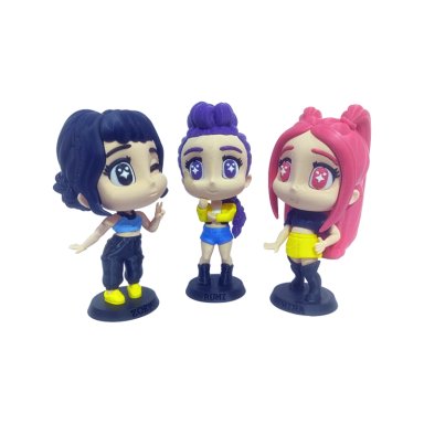 KPOP DEMON HUNTERS FIGURA 3D 16 CM PACK HUNTRIX