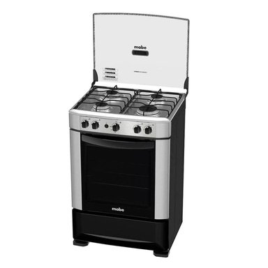 COCINA A GAS MABE 4 QUEMADORES ACERO INOXIDABLE CMP6014AG0 SILVER - 2