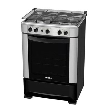COCINA A GAS MABE 4 QUEMADORES ACERO INOXIDABLE CMP6014AG0 SILVER - 3