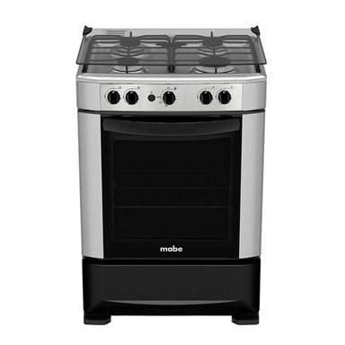 COCINA A GAS MABE 4 QUEMADORES ACERO INOXIDABLE CMP6014AG0 SILVER - 4
