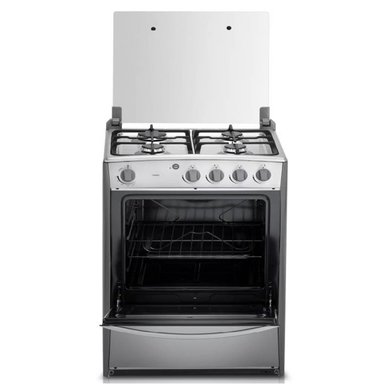 COCINA A GAS GLP/GN INDURAMA 4 HORNILLAS CORUÑA CROMA - 2