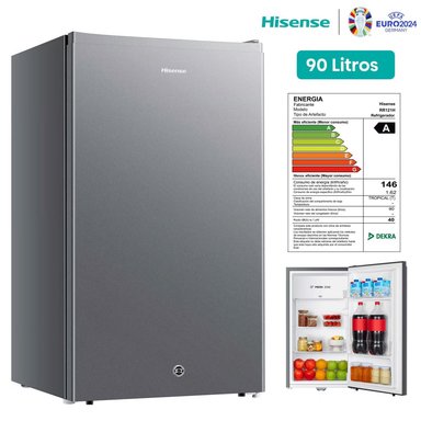 FRIGOBAR HISENSE RR121H 90 LITROS GRIS