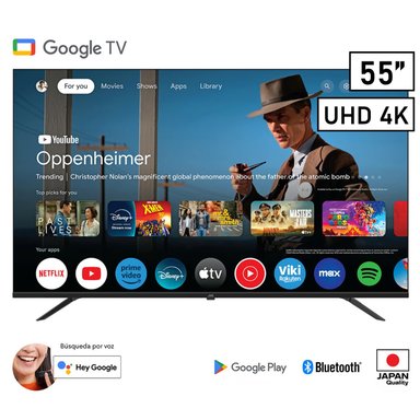 TELEVISOR SMART TV JVC 55" LT-55KB548 ULTRA HD 4K GOOGLE TV