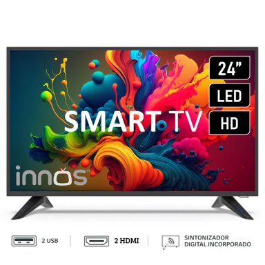 TELEVISOR INNOS 24” LED HD SMART TV S2401KU