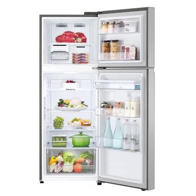 REFRIGERADORA LG 314L TOP FREEZER NO FROST GT31WPP DOOR COOLING PLATEADO - 3