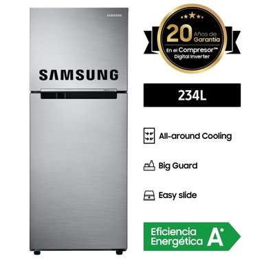 REFRIGERADORA SAMSUNG 234L NO FROST RT22FARADS8