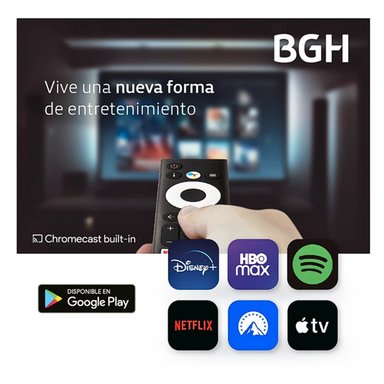 TELEVISOR BGH 50' UHD 4K ANDROID TV B5024UK6AIP MODELO 2025 - 4