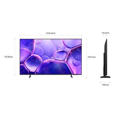 TELEVISOR SAMSUNG 55” CRYSTAL UHD 4K UN55U8000FGXPE (2025) - 4