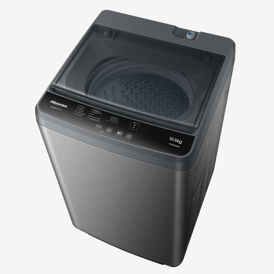 LAVADORA HISENSE CARGA SUPERIOR 10.5 KG WT1D1030UT GRIS OSCURO - 3